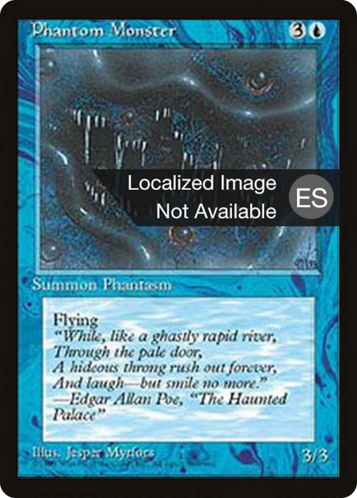 Phantom Monster (4BB-) - Fourth Edition Foreign Black Border