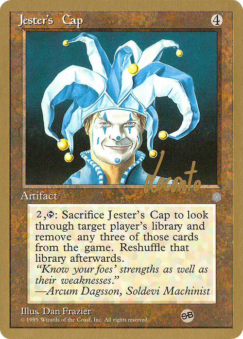 Jester's Cap - 1996 Michael Loconto (ICE) (SB) (WCD-) - Pro Tour Collector Set