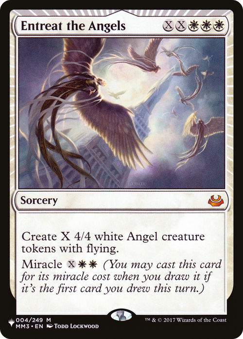 Entreat the Angels (MM3) (LIST-MM3-4) - The List: (miracle)