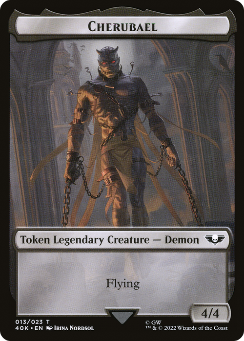 Cherubael (T40K-013) - Warhammer 40,000 Tokens