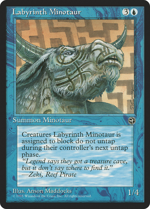 Labyrinth Minotaur [Version 2] (HML-030) - Homelands
