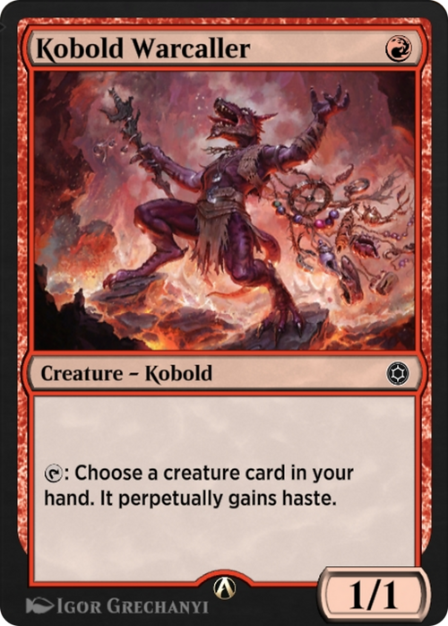 Kobold Warcaller (HBG-059) - Alchemy Horizons: Baldur's Gate