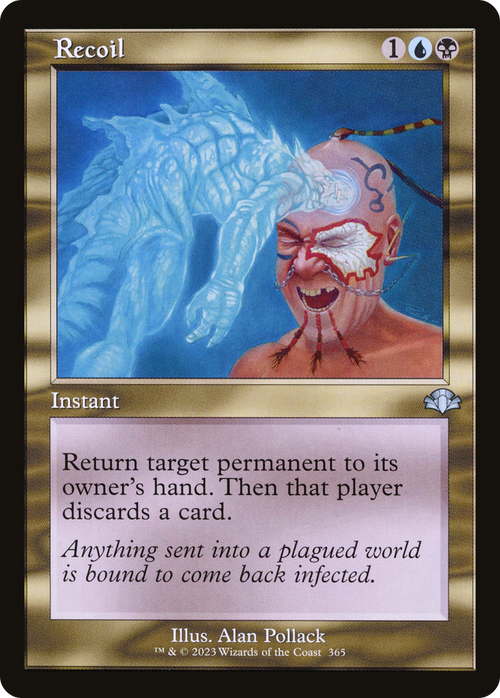 Recoil (Retro Frame) (DMR-365) - Dominaria Remastered