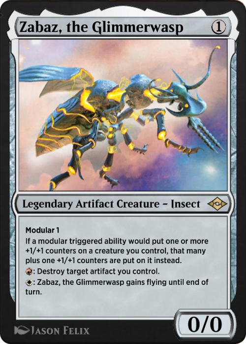 Zabaz, the Glimmerwasp (J21-762) - Jumpstart: Historic Horizons