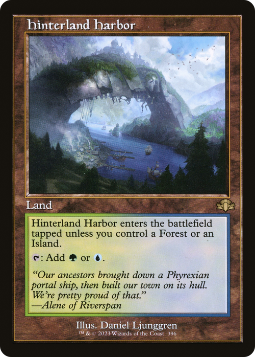 Hinterland Harbor (Retro Frame) (DMR-396) - Dominaria Remastered