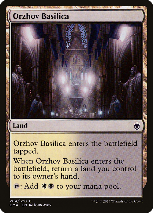 Orzhov Basilica (CMA-264) - Commander Anthology
