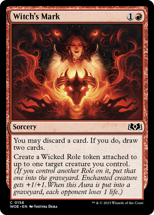 Witch's Mark (WOE-158) - Wilds of Eldraine Foil