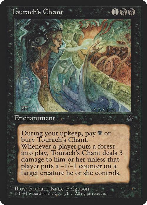 Tourach's Chant (FEM-) - Fallen Empires