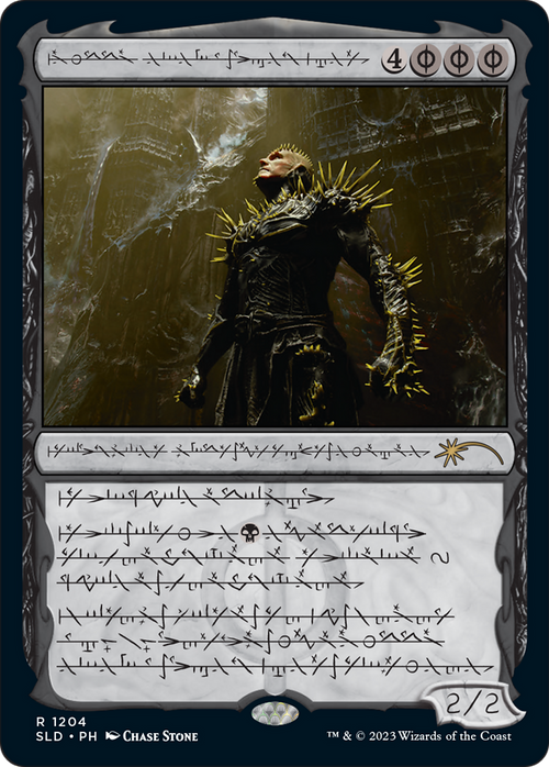 K'rrik, Son of Yawgmoth (Phyrexian) (SLD-1204) - Secret Lair Drop: (Showcase)