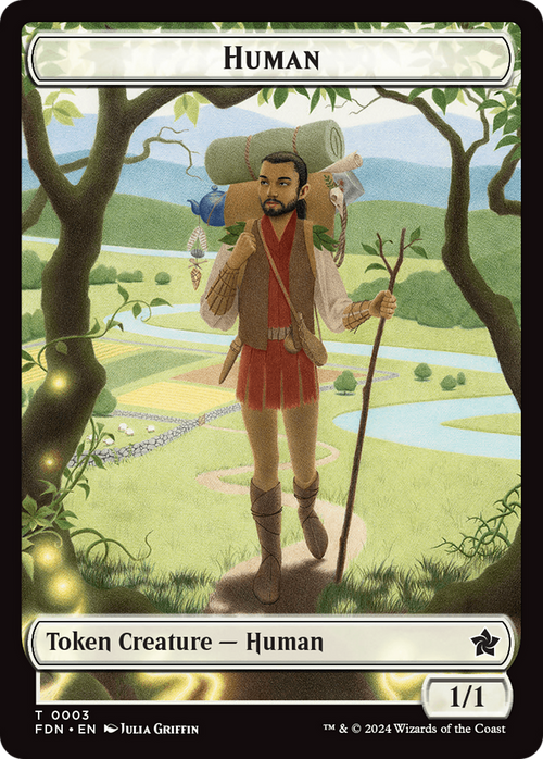 Human (TFDN-003) - Foundations Tokens Foil
