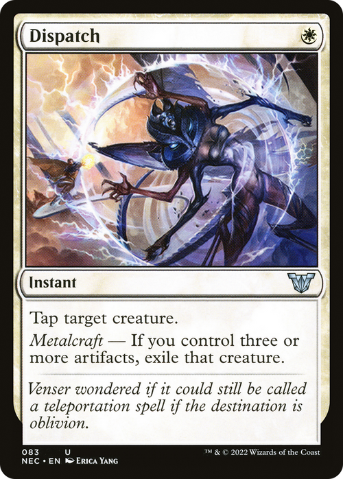 Dispatch (NEC-083) - Neon Dynasty Commander
