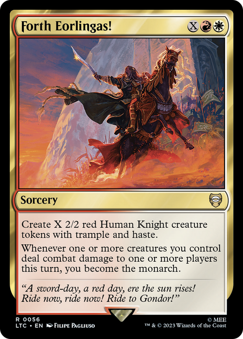Forth Eorlingas! (LTC-056) - Tales of Middle-earth Commander