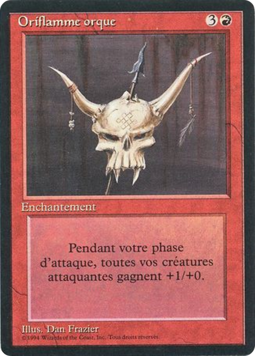 Orcish Oriflamme (FBB-) - Foreign Black Border