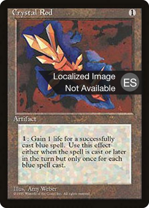 Crystal Rod (4BB-) - Fourth Edition Foreign Black Border