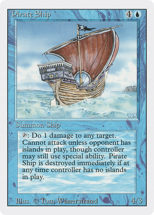 Pirate Ship (3ED-) - Revised Edition