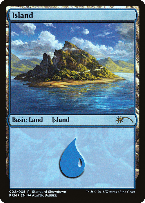 Island (Alayna Danner) (SSP-002) - M19 Standard Showdown Foil
