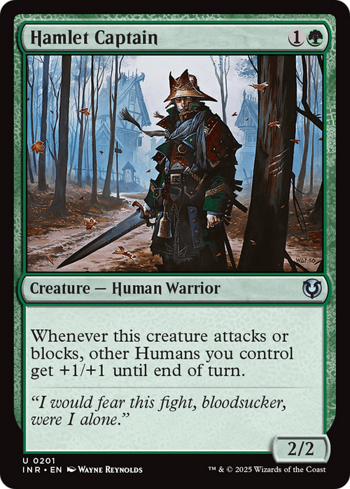 Hamlet Captain (INR-201) - Innistrad Remastered Foil