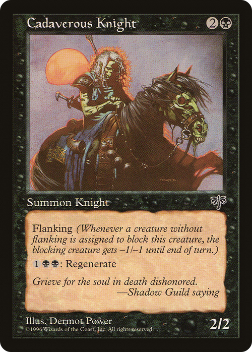 Cadaverous Knight (MIR-) - Mirage