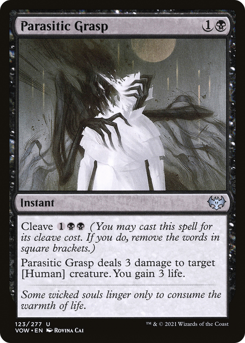 Parasitic Grasp (VOW-123) - Innistrad: Crimson Vow Foil