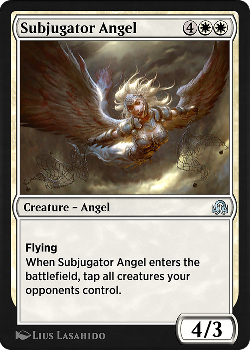 Subjugator Angel (SIR-048) - Shadows over Innistrad Remastered