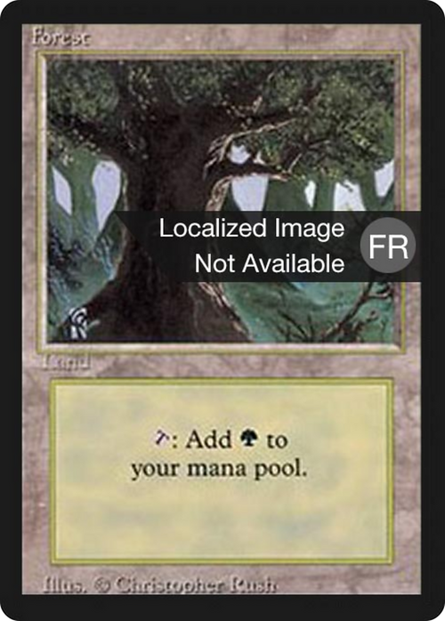 Forest (A) (FBB-284) - Foreign Black Border