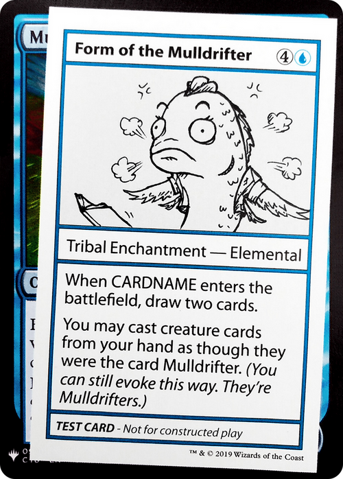 Form of the Mulldrifter (CMB1-022) - Mystery Booster Playtest Cards 2019