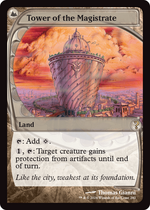 Tower of the Magistrate (Future Sight) (MB2-242) - Mystery Booster 2