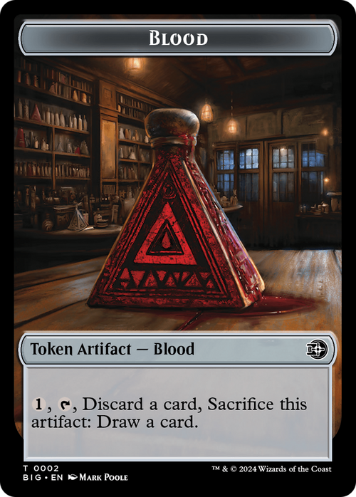Blood (TBIG-002) - The Big Score Tokens Foil