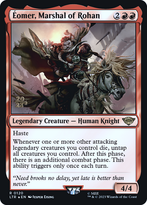 Eomer, Marshal of Rohan (PRE-120) - Tales of Middle-earth Promos Foil