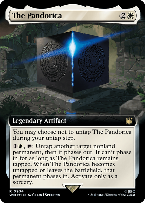 The Pandorica (Extended Art) (Surge Foil) (WHO-934) - Doctor Who: (Extended Art) Foil