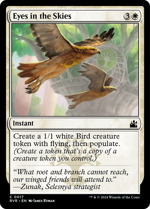 Eyes in the Skies (RVR-017) - Ravnica Remastered Foil