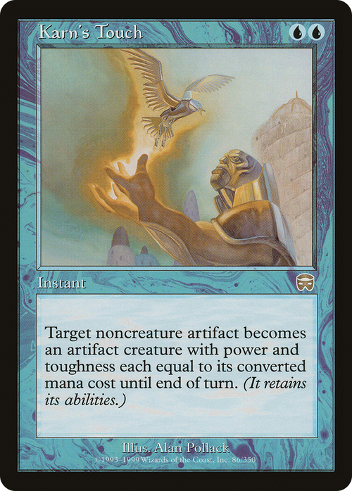 Karn's Touch (MMQ-086) - Mercadian Masques Foil