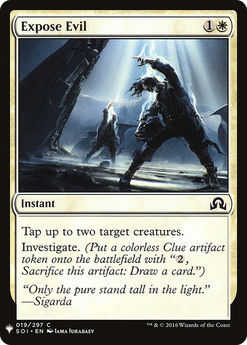 Expose Evil (LIST-SOI-19) - The List