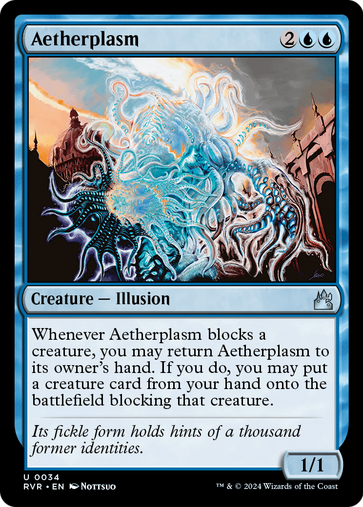 Aetherplasm (RVR-034) - Ravnica Remastered Foil