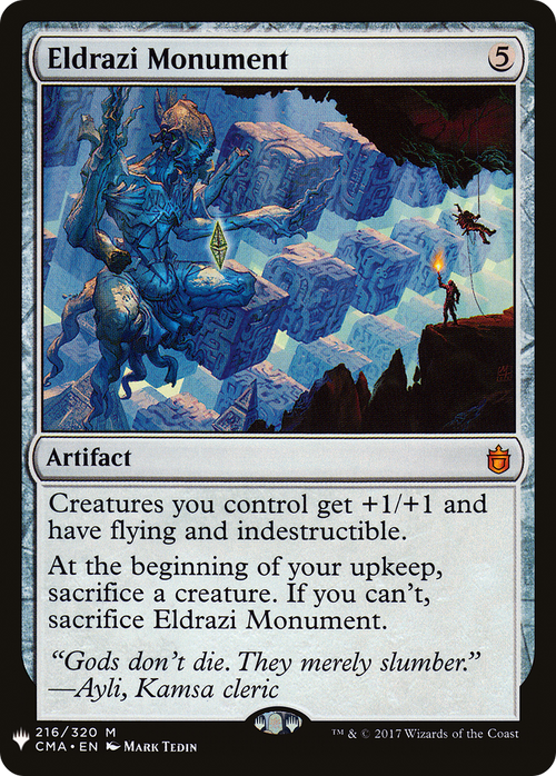 Eldrazi Monument (LIST-CMA-216) - The List