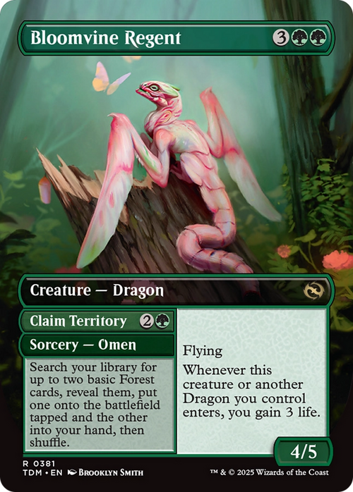 Bloomvine Regent (Borderless) (TDM-381) - Tarkir: Dragonstorm