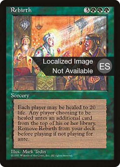 Rebirth (4BB-) - Fourth Edition Foreign Black Border