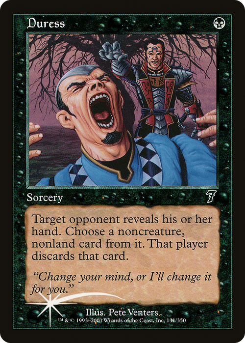 Duress (7ED-131) - 7th Edition Foil