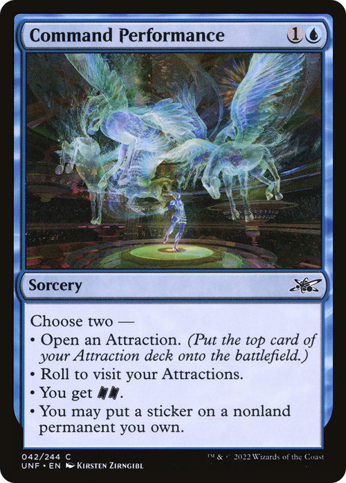 Command Performance (UNF-042) - Unfinity Foil