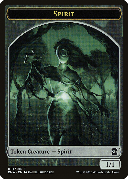 Spirit Token (Colorless) (EMA-001) - Eternal Masters Tokens