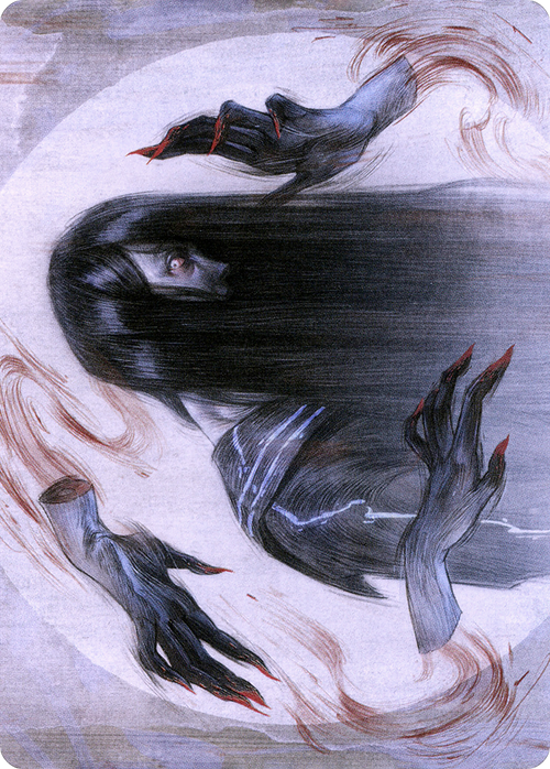 Clawing Torment // Clawing Torment (ANEO-032) - Neon Dynasty Art Series (Borderless) Foil