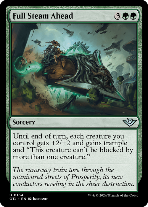 Full Steam Ahead (OTJ-164) - Outlaws of Thunder Junction Foil