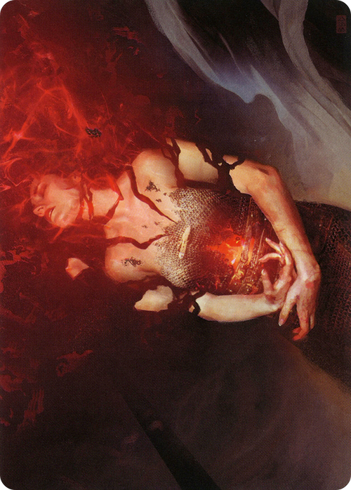Flay Essence // Flay Essence (AMH2-029) - Modern Horizons 2 Art Series (Borderless) Foil