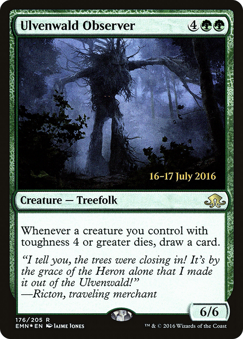 Ulvenwald Observer (PRE-176S) - Eldritch Moon Promos Foil