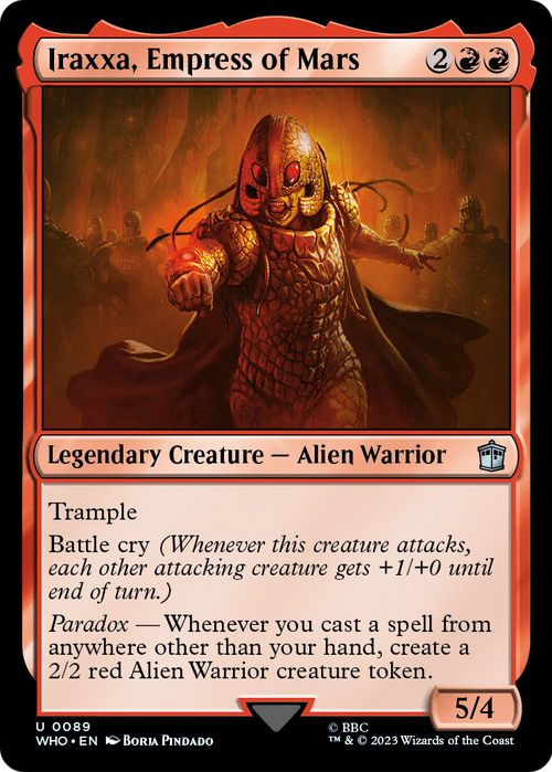Iraxxa, Empress of Mars (WHO-089) - Doctor Who