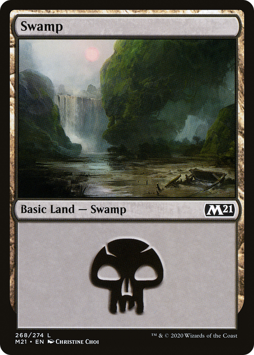 Swamp (268) (M21-268) - Core Set 2021