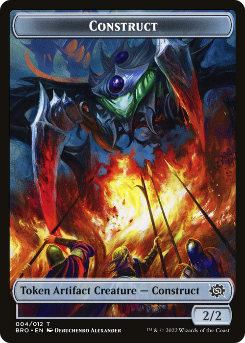 Construct (TBRO-004) - The Brothers' War Tokens Foil