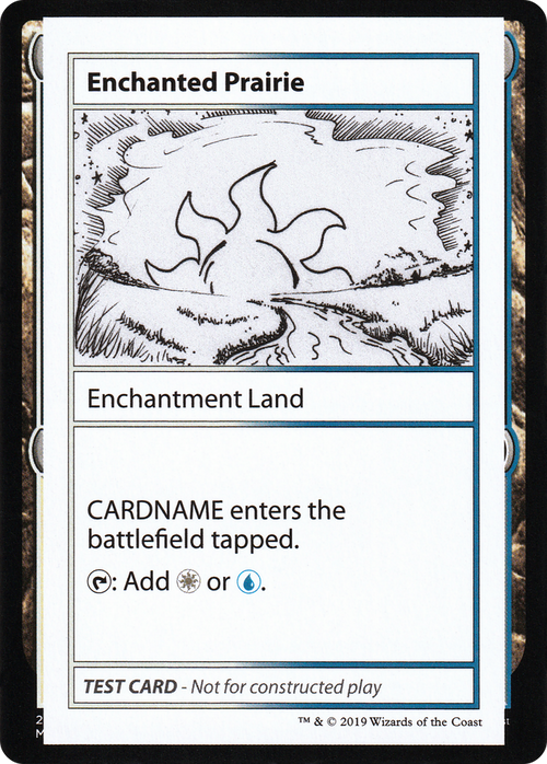 Enchanted Prairie (No PW Symbol) (CMB1-115) - Mystery Booster Playtest Cards 2021
