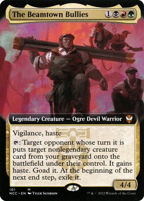 The Beamtown Bullies (Extended Art) (NCC-101) - New Capenna Commander: (Extended Art)