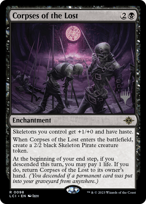 Corpses of the Lost (PPLCI-098) - The Lost Caverns of Ixalan Promos